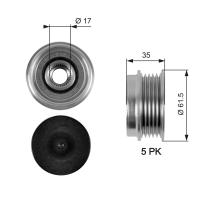 GATES OAP7033 - OAP7033 OVERRUNNING ALT.PULLEY