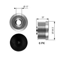 GATES OAP7034 - OAP7034 OVERRUNNING ALT.PULLEY