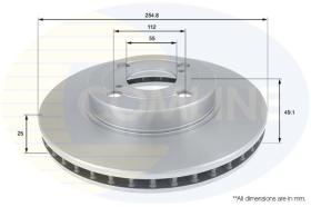 COMLINE ADC01117V - DISCO FRENO