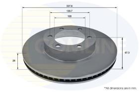 COMLINE ADC01120V - DISCO DE FRENO