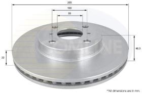 COMLINE ADC01126V - DISCO DE FRENO