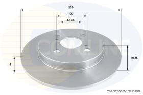 COMLINE ADC01127 - DISCO FRENO