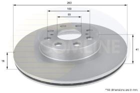 COMLINE ADC01129V - DISCO FRENO