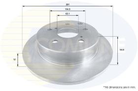 COMLINE ADC01137 - DISCO FRENO
