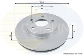 COMLINE ADC01139V - DISCO DE FRENO