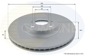 COMLINE ADC01142V - DISCO FRENO
