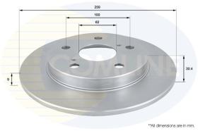 COMLINE ADC01145 - DISCO FRENO