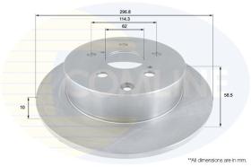 COMLINE ADC01153 - DISCO FRENO