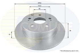 COMLINE ADC01168 - DISCO FRENO