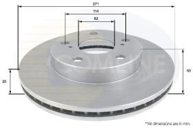 COMLINE ADC0139V - DISCO DE FRENO