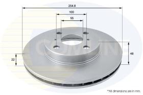 COMLINE ADC0151V - DISCO DE FRENO
