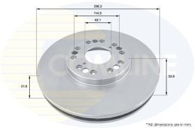 COMLINE ADC0162V - DISCO FRENO