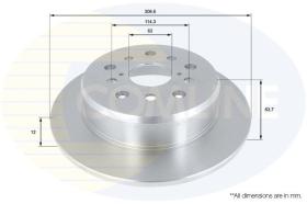 COMLINE ADC0188 - DISCO FRENO