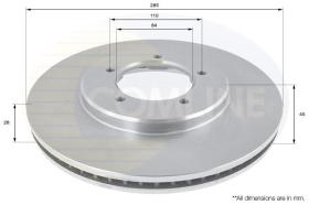COMLINE ADC0195V - DISCO FRENO