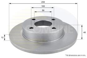 COMLINE ADC0227 - DISCO DE FRENO