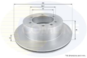COMLINE ADC0245V - DISCO FRENO