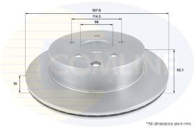 COMLINE ADC0271V - DISCO FRENO