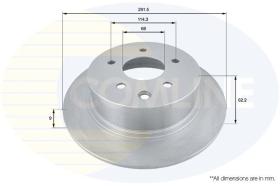 COMLINE ADC0275 - DISCO DE FRENO