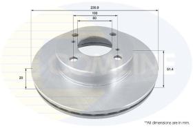 COMLINE ADC0276V - DISCO FRENO