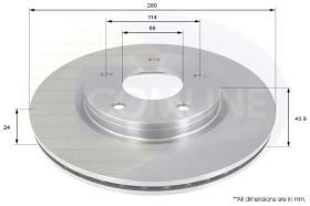 COMLINE ADC0277V - DISCO DE FRENO