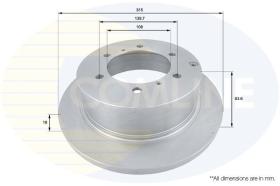 COMLINE ADC0327 - DISCO FRENO