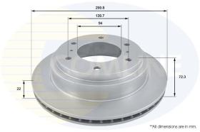 COMLINE ADC0360V - DISCO FRENO