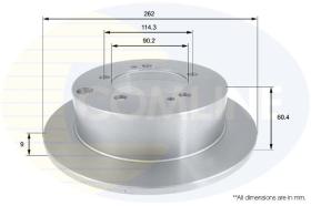 COMLINE ADC0368 - DISCO FRENO
