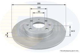 COMLINE ADC0410 - DISCO FRENO