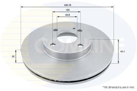 COMLINE ADC0413V - DISCO FRENO