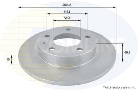 COMLINE ADC0421 - DISCO DE FRENO