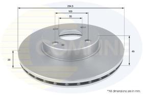 COMLINE ADC0432V - DISCO FRENO