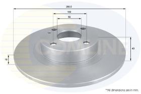 COMLINE ADC0438 - DISCO FRENO