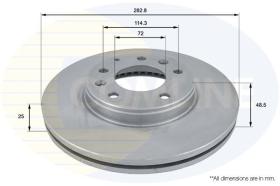 COMLINE ADC0445V - DISCO FRENO