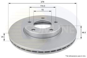 COMLINE ADC0446V - DISCO DE FRENO