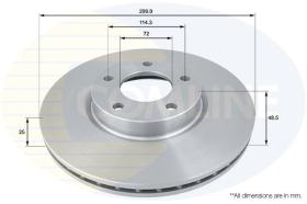 COMLINE ADC0447V - DISCO FRENO
