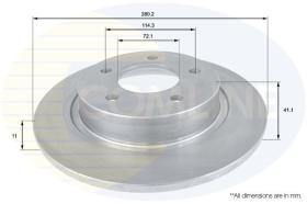 COMLINE ADC0449 - DISCO FRENO