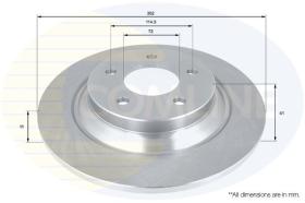 COMLINE ADC0455 - DISCO FRENO