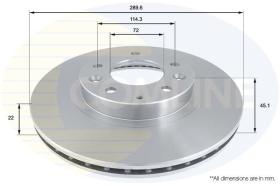 COMLINE ADC0462V - DISCO FRENO