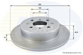 COMLINE ADC0543 - DISCO FRENO