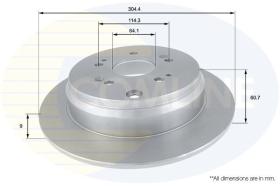COMLINE ADC0556 - DISCO FRENO