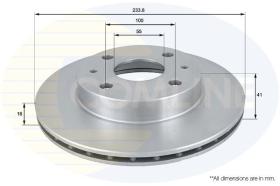 COMLINE ADC0612V - DISCO FRENO