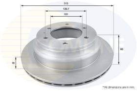 COMLINE ADC0708V - DISCO FRENO