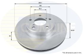 COMLINE ADC0802V - DISCO FRENO