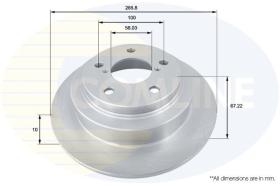 COMLINE ADC0809 - DISCO FRENO
