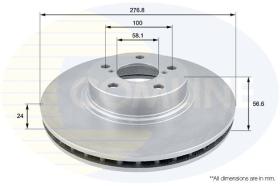COMLINE ADC0811V - DISCO FRENO