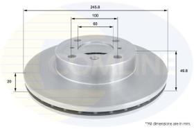 COMLINE ADC0914V - DISCO FRENO