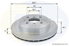COMLINE ADC0920V - DISCO FRENO
