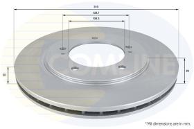 COMLINE ADC0921V - DISCO FRENO