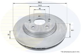 COMLINE ADC0923V - DISCO FRENO