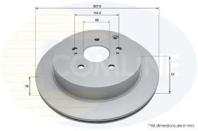 COMLINE ADC0928V - DISCO FRENO